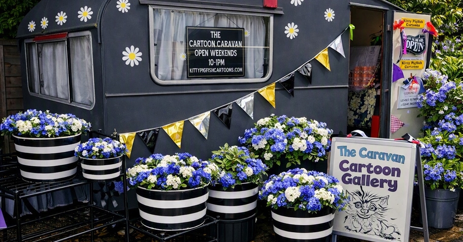The Cartoon Caravan Weekend Exhibitions