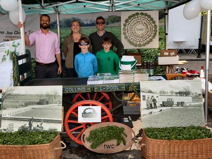 The Watercress Company stand at the Watercress Festival in Alresford