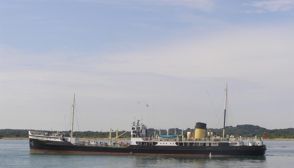 Steamship Shieldhall Head to the Solent Cruise