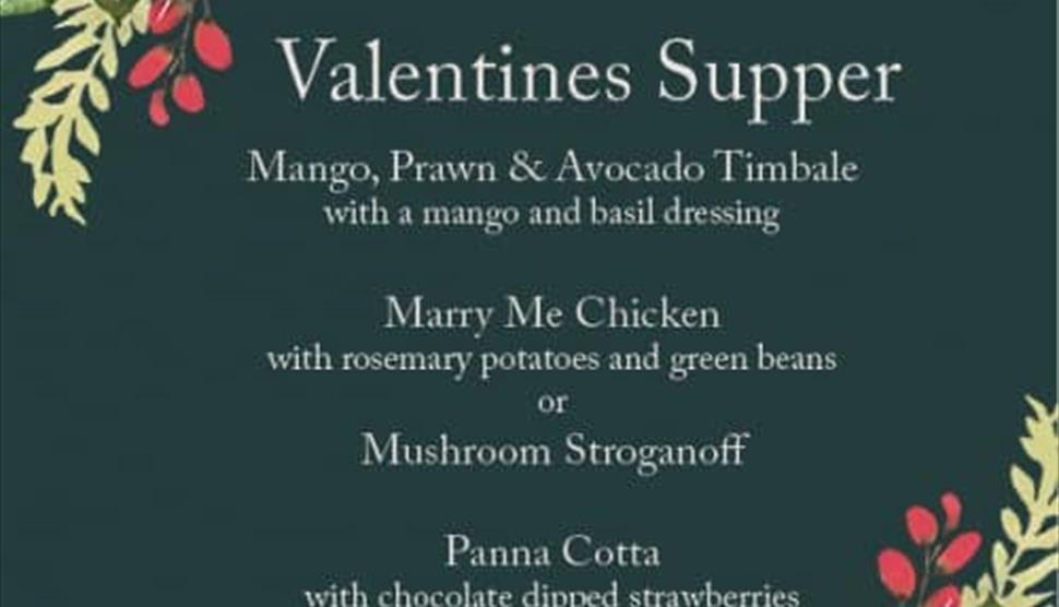 Valentines Dinner at Chawton House