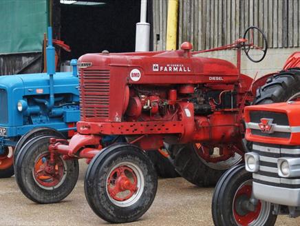 Vintage Tractor Day at Sky Park Farm