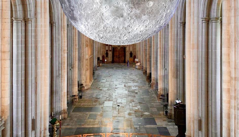 Museum of the Moon at Winchester Cathedral