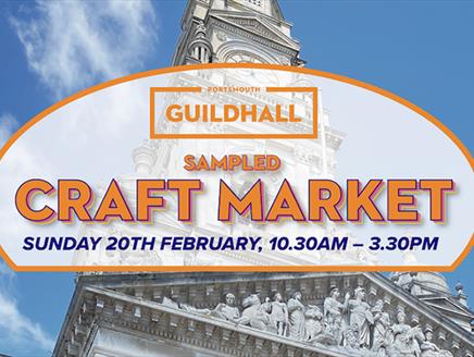 Sampled Craft Market at Portsmouth Guildhall