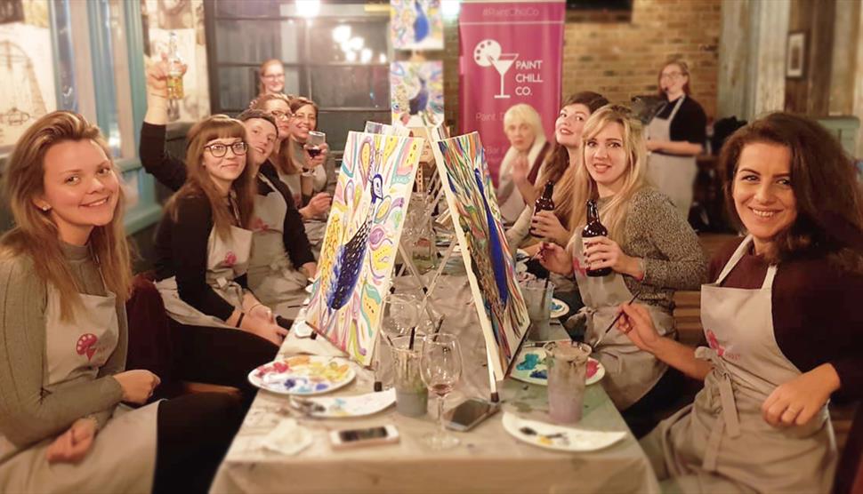 Paint and Drink Events Southampton