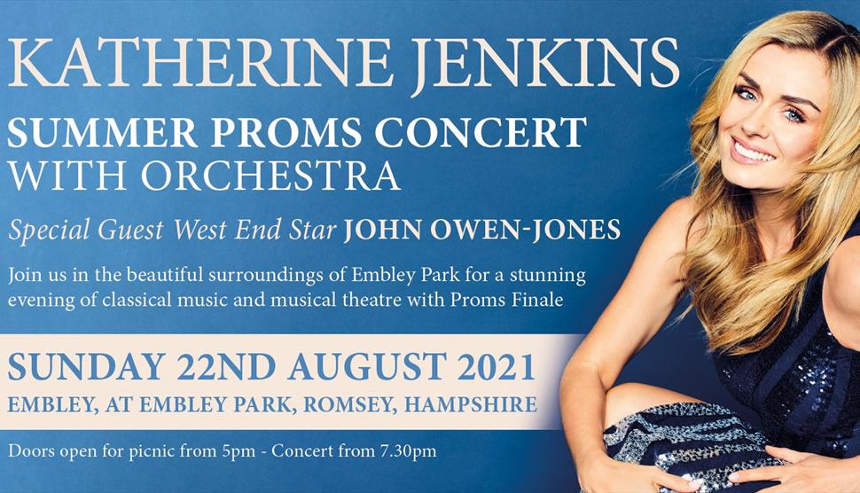 Katherine Jenkins Summer Proms Concert with Orchestra