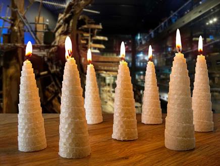 Christmas Candle Making at The Mary Rose