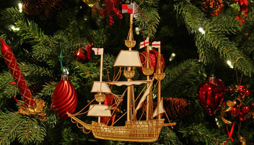 A Christmas Ship at The Mary Rose