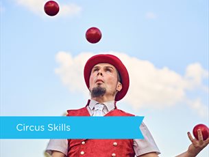 Circus skills Workshop at Sky Park Farm