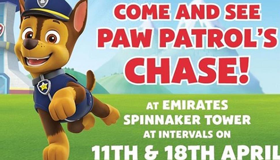 Paw Patrol: Chase Meet & Greet at Emirates Spinnaker Tower