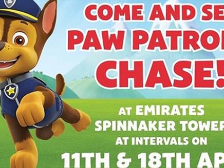 Paw Patrol: Chase Meet & Greet at Emirates Spinnaker Tower
