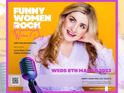 Funny Woman Rock with Harriet Kemsley at The Attic