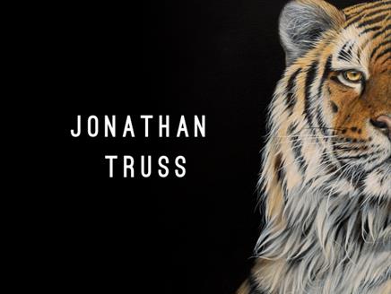 Leading Wildlife Jonathan Truss Painting Live at Westover Gallery