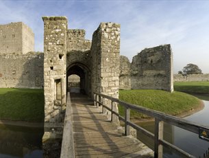 Porchester Castle - image courtesy of English Heritage