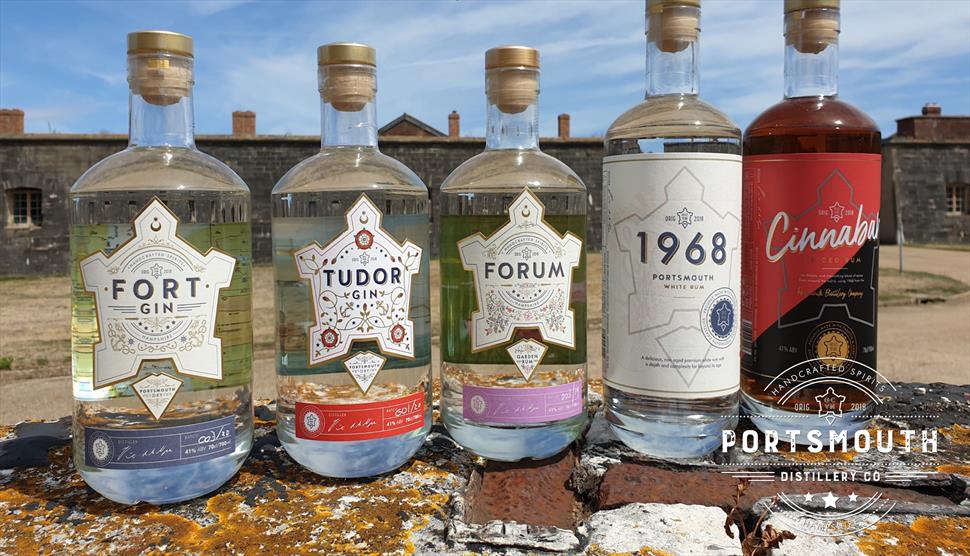 The Portsmouth Distillery Co. bottles