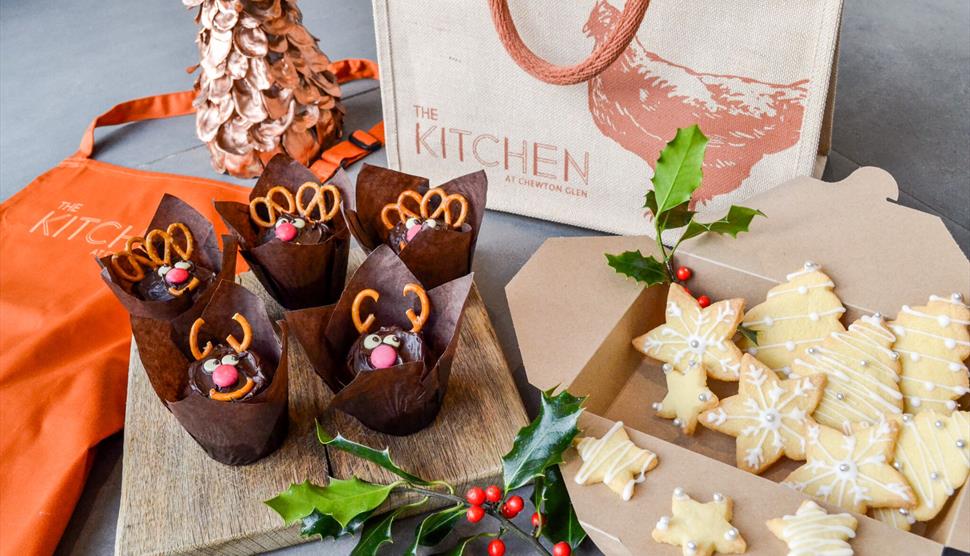 Bake with Me Christmas Special Cookery Class at The Kitchen at Chewton Glen