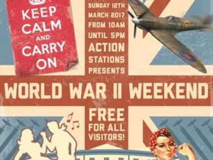 World War 2 weekend at Action Stations