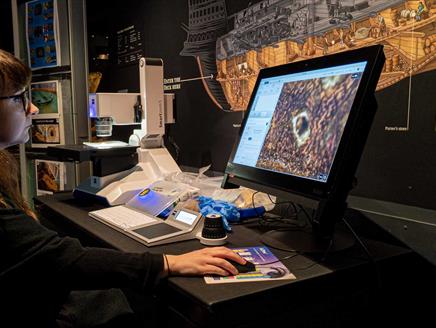 Under the Microscope! Meet the Conservator! at The Mary Rose