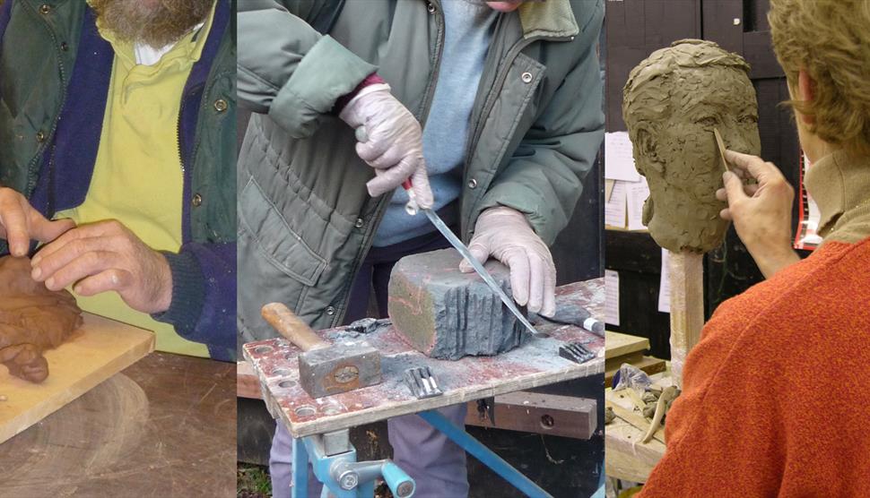 Wessex Sculptors Exhibition as part of Hampshire Open Studios