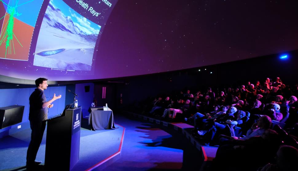 Space Lecture: How to Heat up Dark Matter at Winchester Science Centre