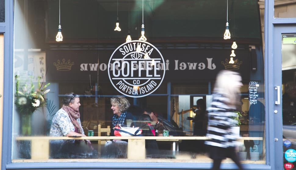 Image of the front of Southsea Coffee Co.