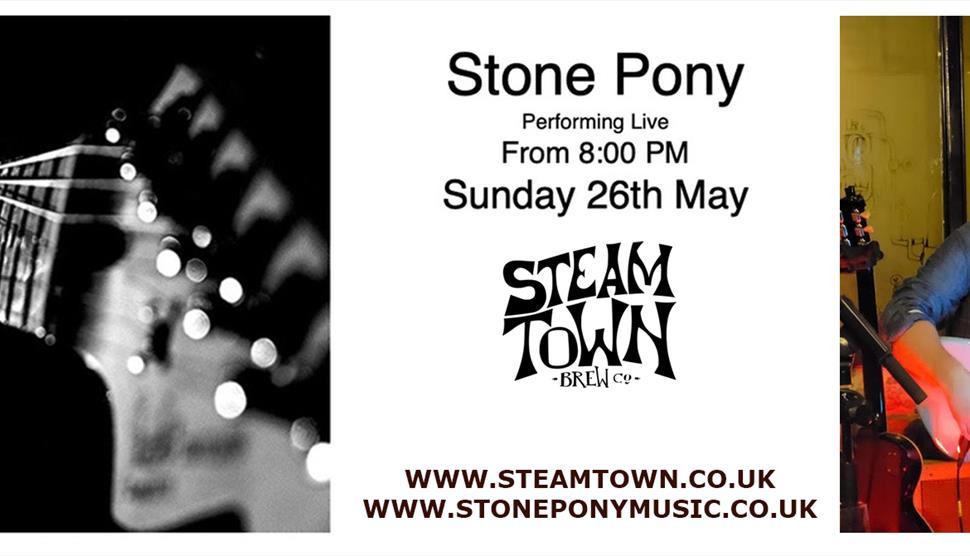 Stone Pony - Live blues band at Steam Town