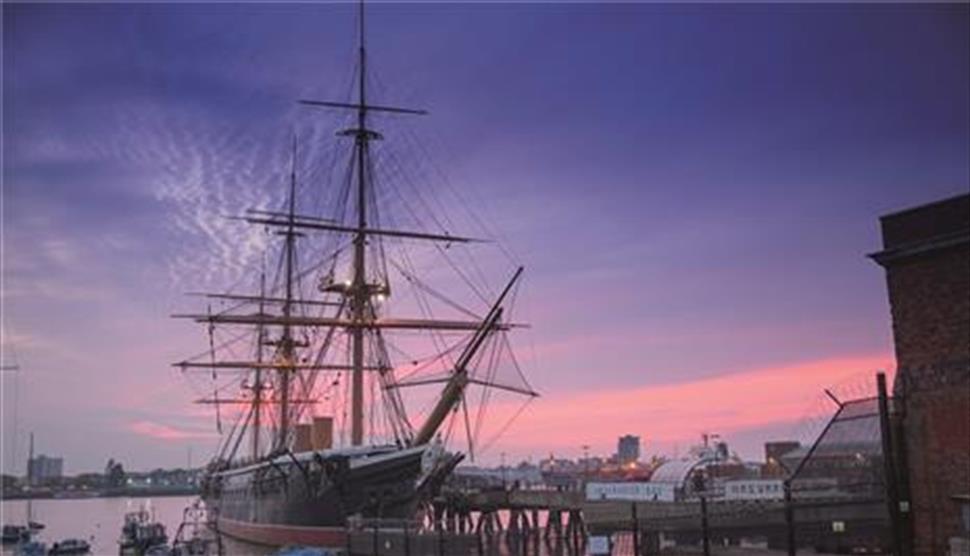 Trafalgar Night on HMS Warrior at Portsmouth Historic Dockyard