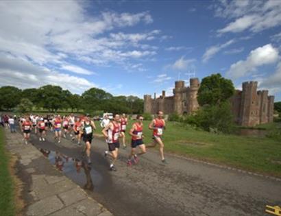 Stage 2 Start at Herstmonceux Castle - Steve Hardy