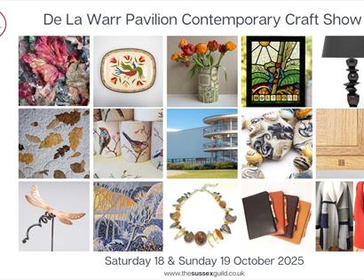 The Sussex Guild Contemporary Craft Show at De La Warr Pavilion