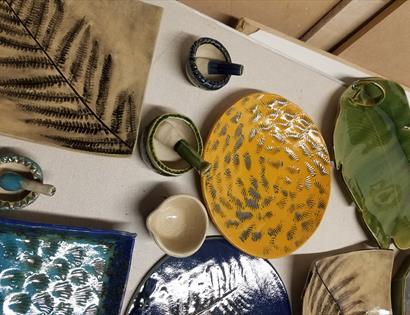 pottery dishes