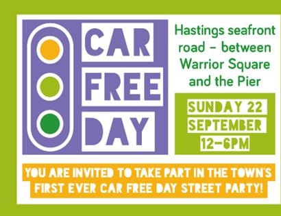 Car free day in Hastings