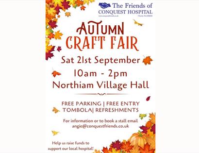 Autumn craft fair poster