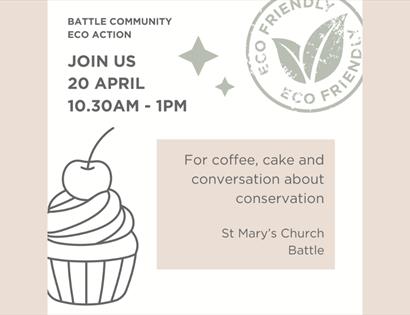 Poster for Battle Community Eco Action group event.