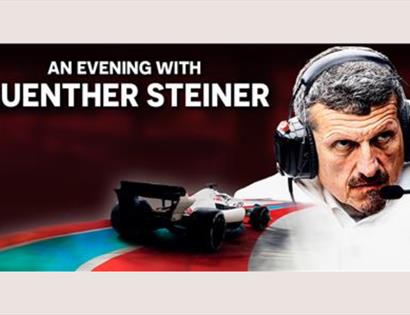 Guenther Steiner directing F1 cars
