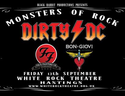 Monsters of Rock feat. Dirty DC, Faux Fighters UK and Bon Giovi