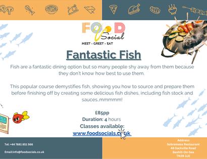 Poster for Fantastic Fish. Text is in main description.