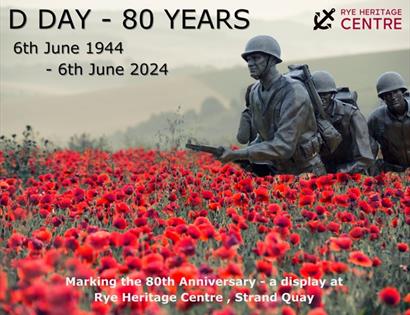 poster for D-Day Exhibit, Rye Heritage Centre