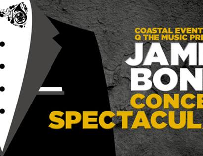 poster for James Bond concert.