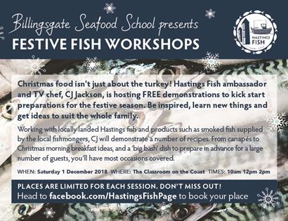 Billingsgate Seafood School presents Festive Fish Workshops