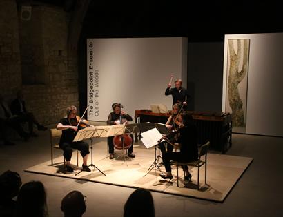 Bridgepoint Ensemble quartet performs in Rye