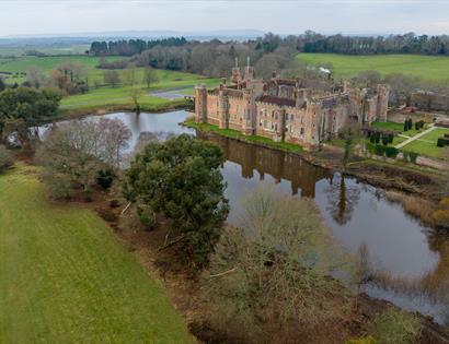 Castle with moat