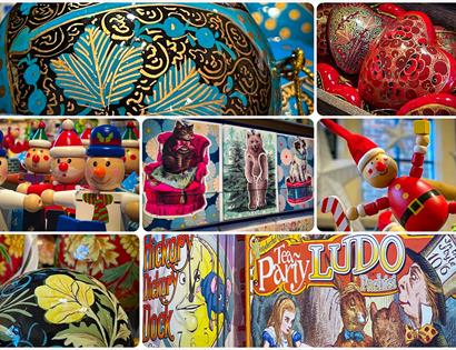 Christmas shop at Hastings Museum & Art Gallery