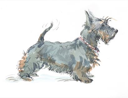 Kipling's Scottie dog trail