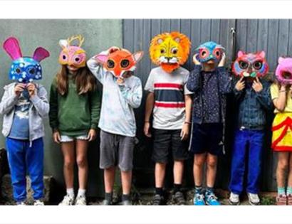 Kids in costume