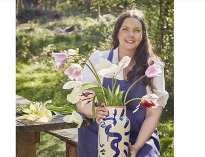 Ceramics & Slip Design Workshop & Lunch with Kate Sellers at Tillingham