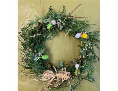 Easter wreath example