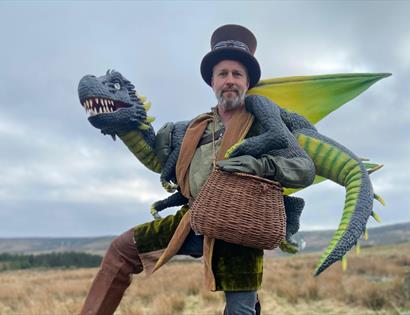 Meet the Dragon Master and baby dragon