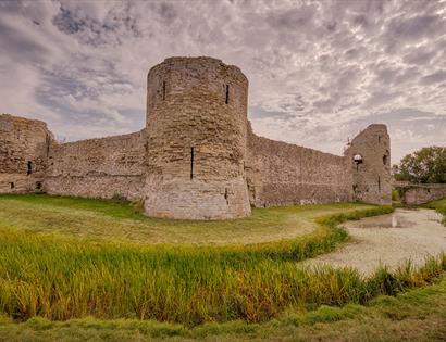 Pevensey Castle The Norman Invasion, Walk and Talk