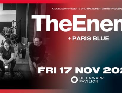 poster for The Enemy at De La Warr Pavilion