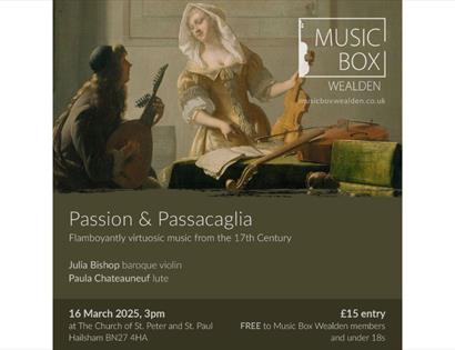 Passion and Passacaglia - A concert for Violin and Lute