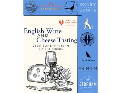 English Wine and Cheese Tasting